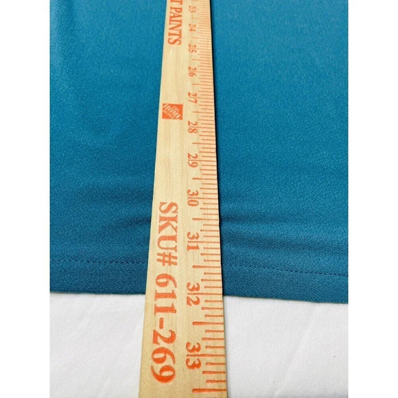 AnnGigli Before 229 Mini Halter Shift Dress Sz 42 Italian Made Green Tie Neck - Picture 7 of 8